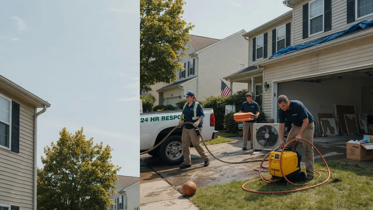 Emergency Water Damage Restoration in California, PA near me